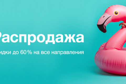 Первая большая распродажа 2019 году от S7 Airlines